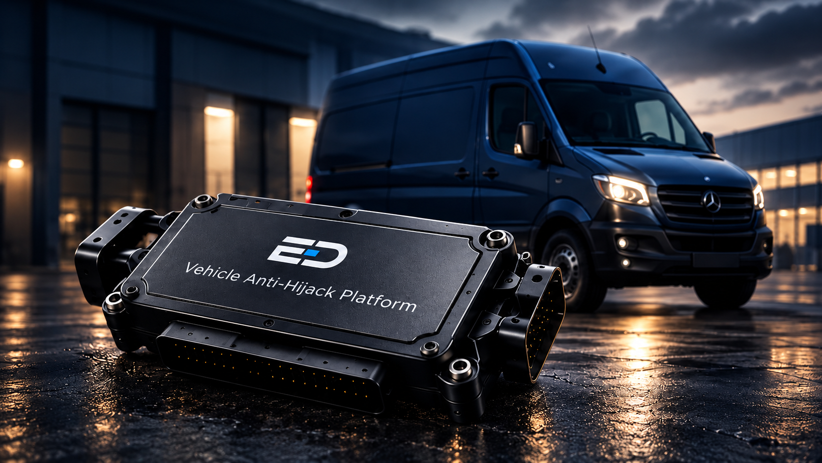 Electronic Designer Vehicle Anti-Hijack Security Platform