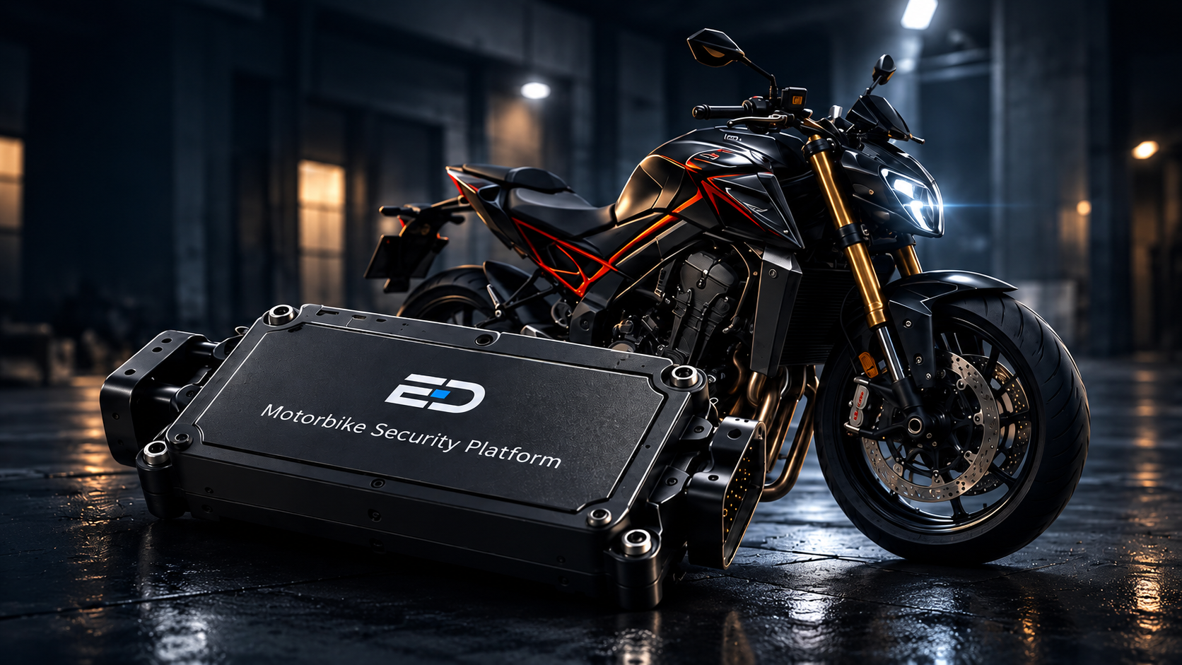 Electronic Designer Motorbike GSM GPS Security Platform